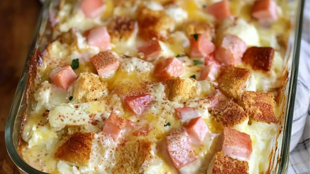 Joanna Gaines Eggs Benedict Casserole​