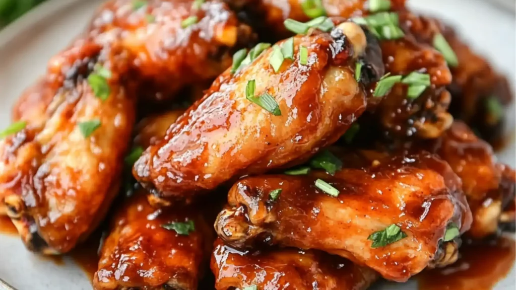Honey BBQ Chicken Wings