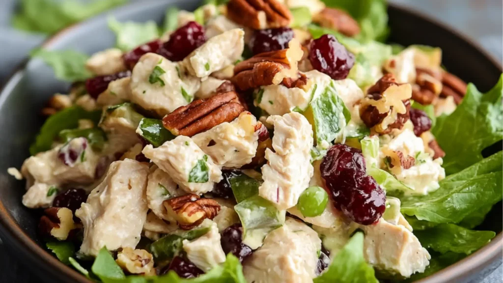Cranberry Pecan Chicken Salad