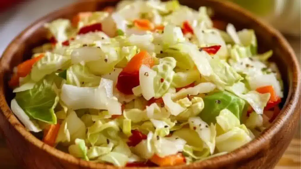 this is an image of a bowl of coleslaw and carrots with the words pennsylvania dutch pepper cabbage