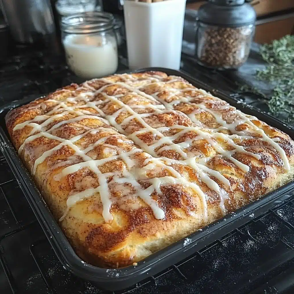 Sourdough Cinnamon Roll Focaccia