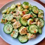 California Roll Cucumber Salad