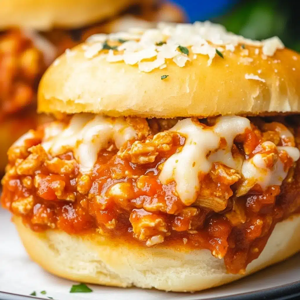 Chicken Parmesan Sloppy Joes