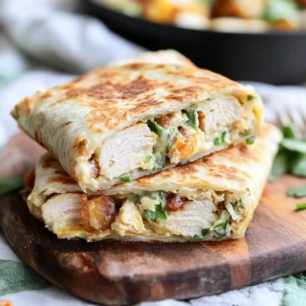 Crispy Chicken Bacon Ranch Wrap