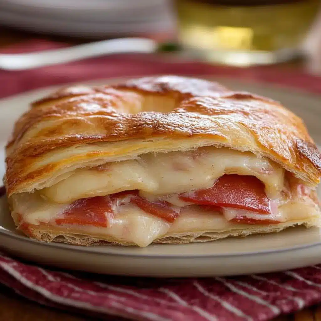 Italian Crescent Roll Sandwich Bake