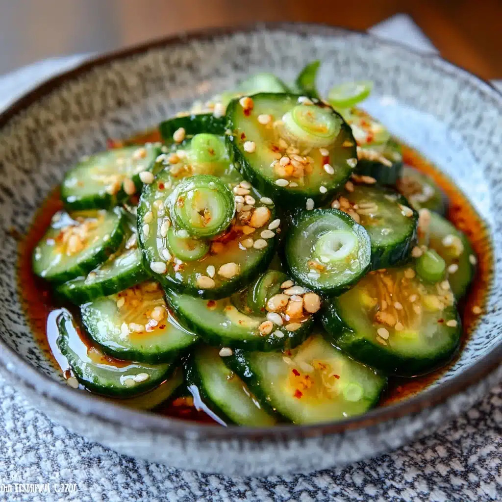 Easy Korean Cucumber Salad