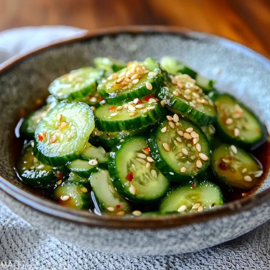 Easy Korean Cucumber Salad