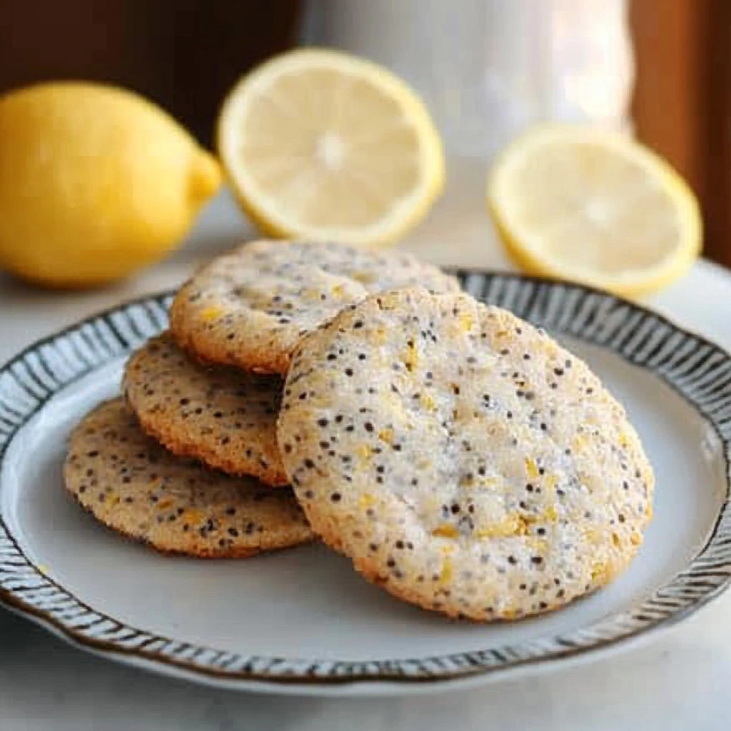 Lemon Chia Breakfast Cookies