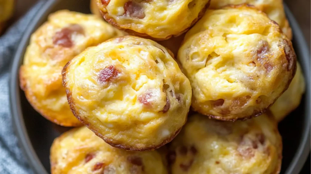 Carnivore Fat Bomb Egg & Cheese Muffins