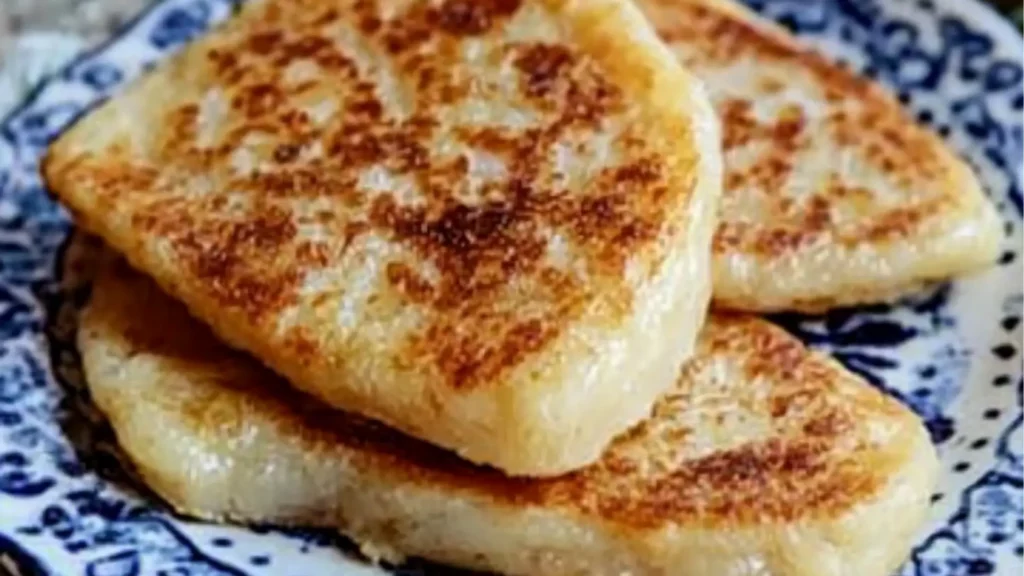 some food that is on top of a pan