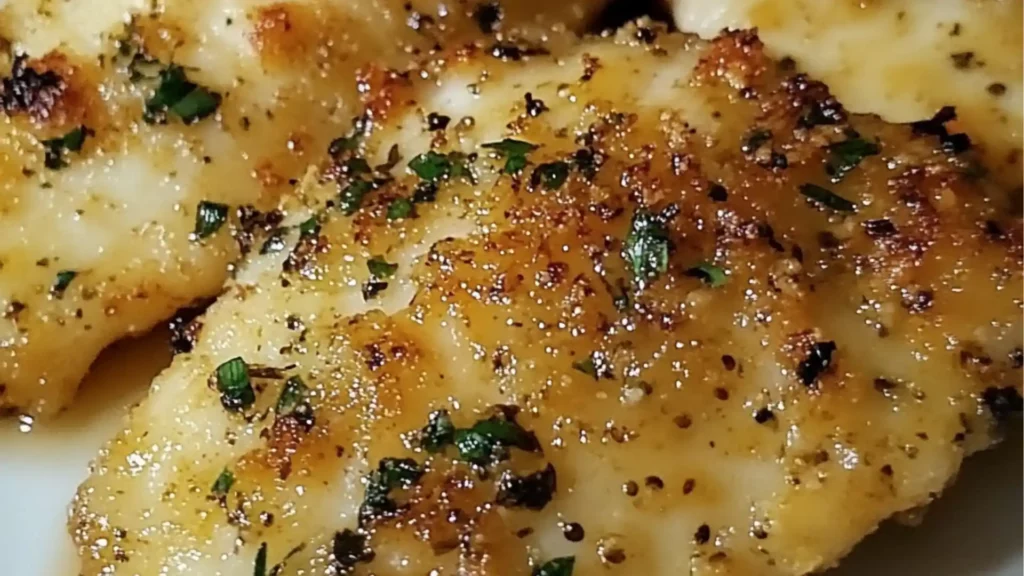 healthy honey mustard crusted tilapa for easy dinneres with lemons and herbs
