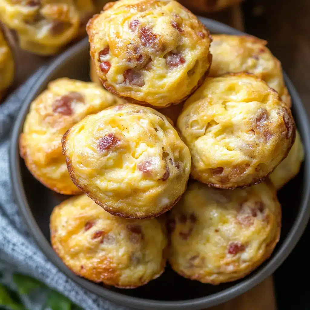 Carnivore Fat Bomb Egg & Cheese Muffins