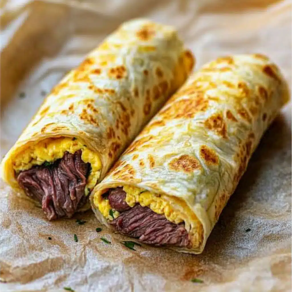 Carnivore Steak Egg Wrap
