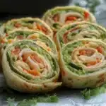 Fresh Vegetable Tortilla Roll Ups