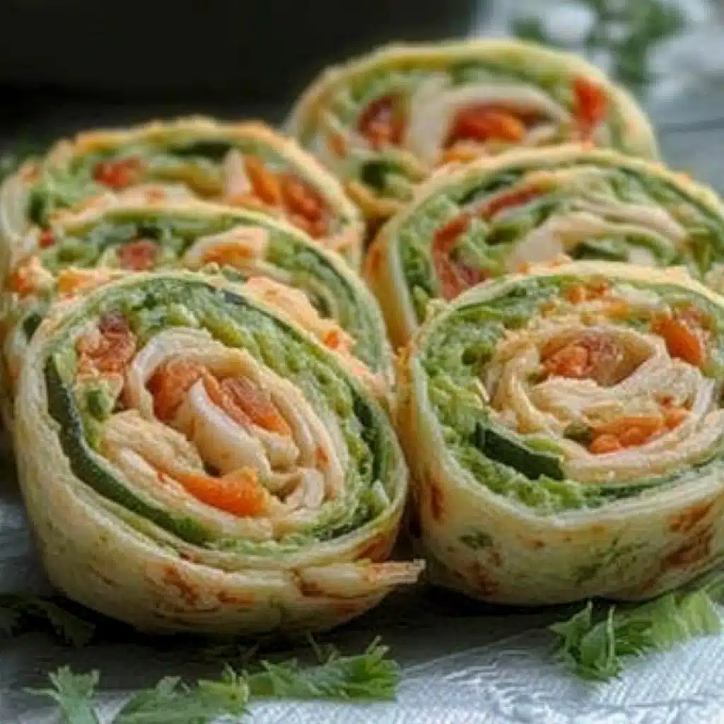 Fresh Vegetable Tortilla Roll Ups