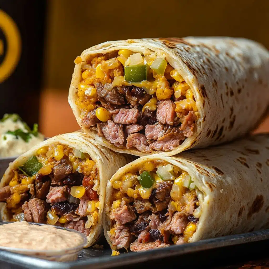 Homemade Steak Burritos
