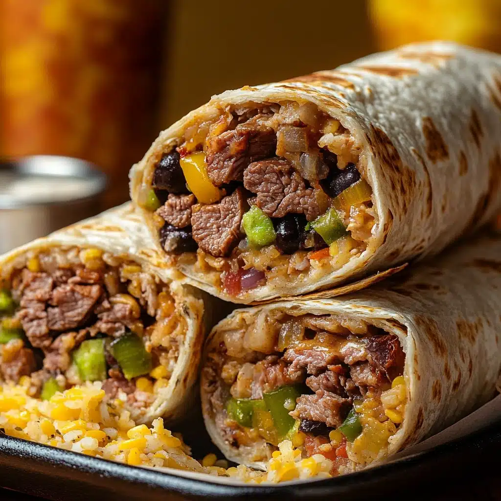 Homemade Steak Burritos