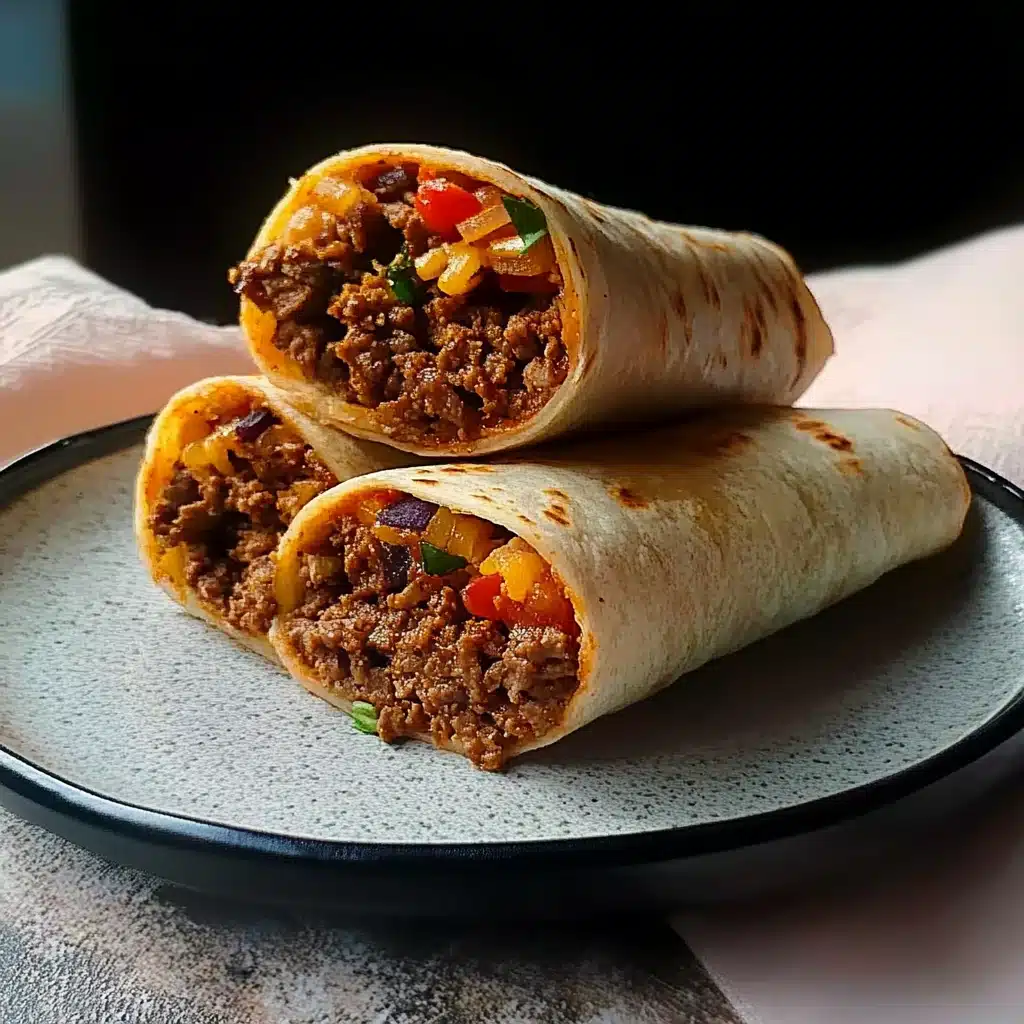 Korean Beef Burritos