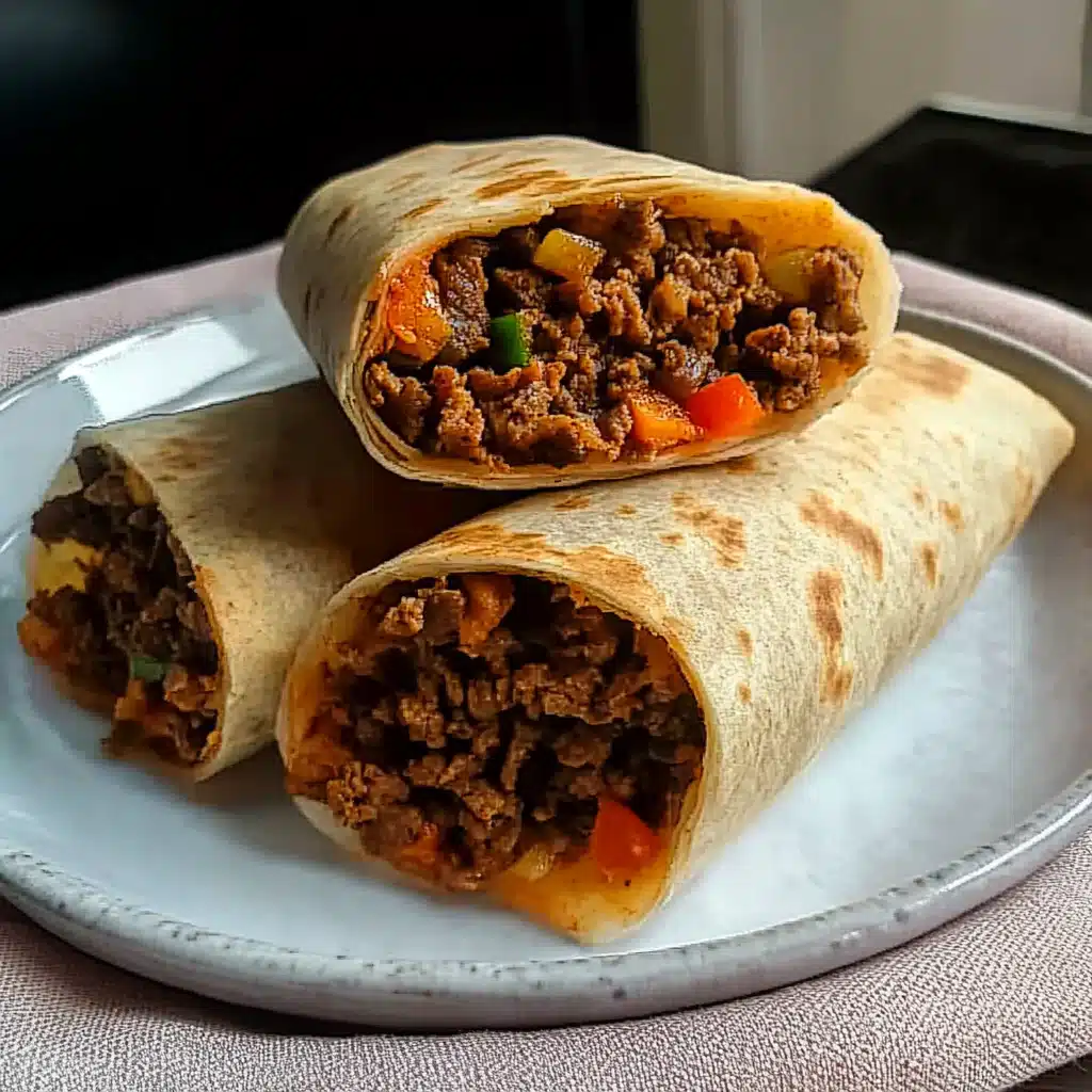 Korean Beef Burritos