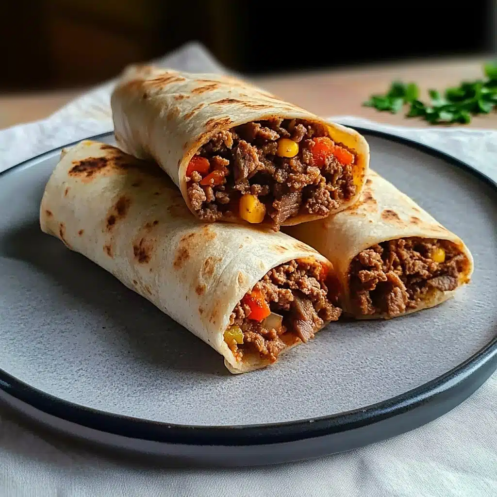 Korean Beef Burritos