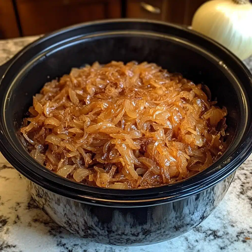 Slow Cooker Caramelized Onions