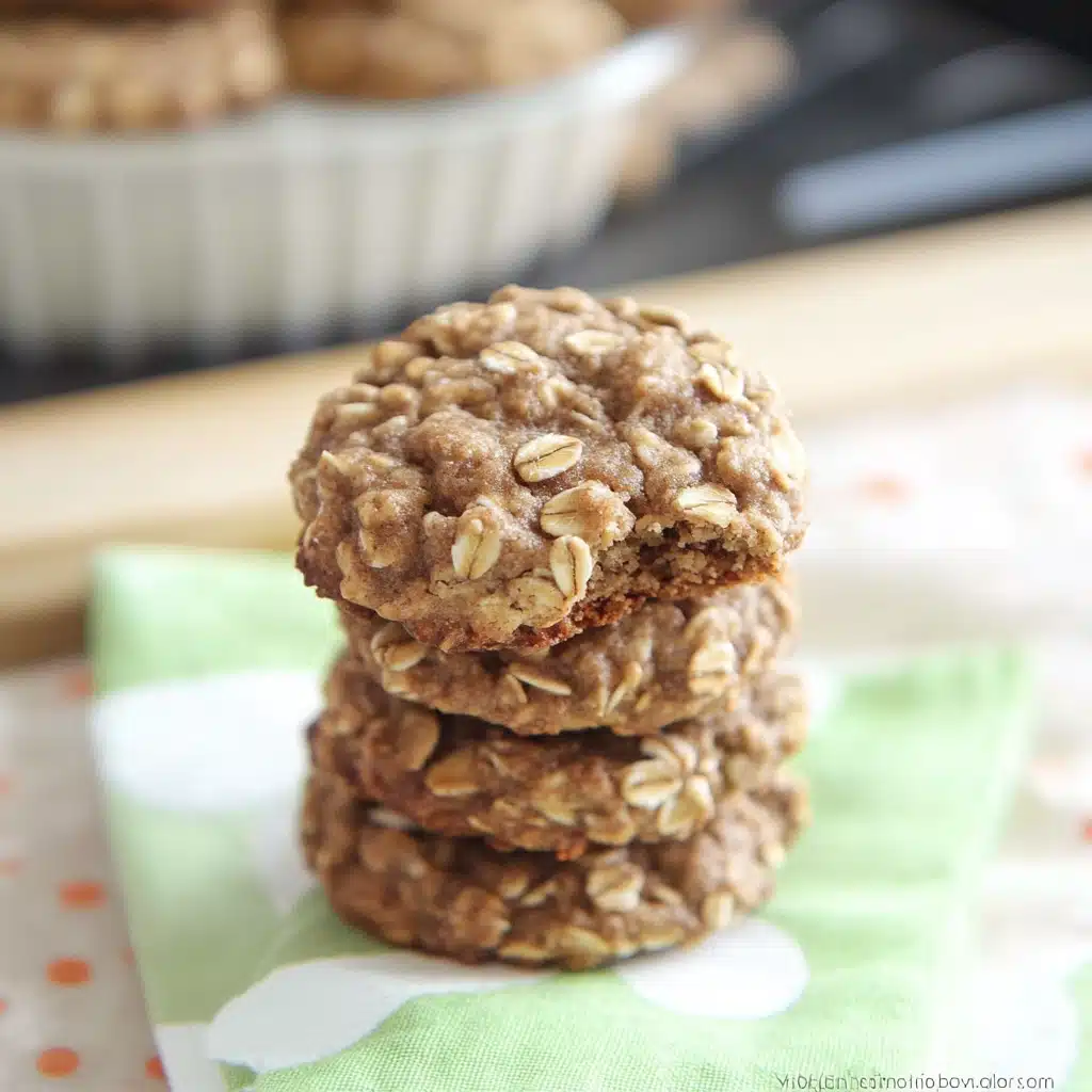 Toddler Breakfast Oatmeal Cookies