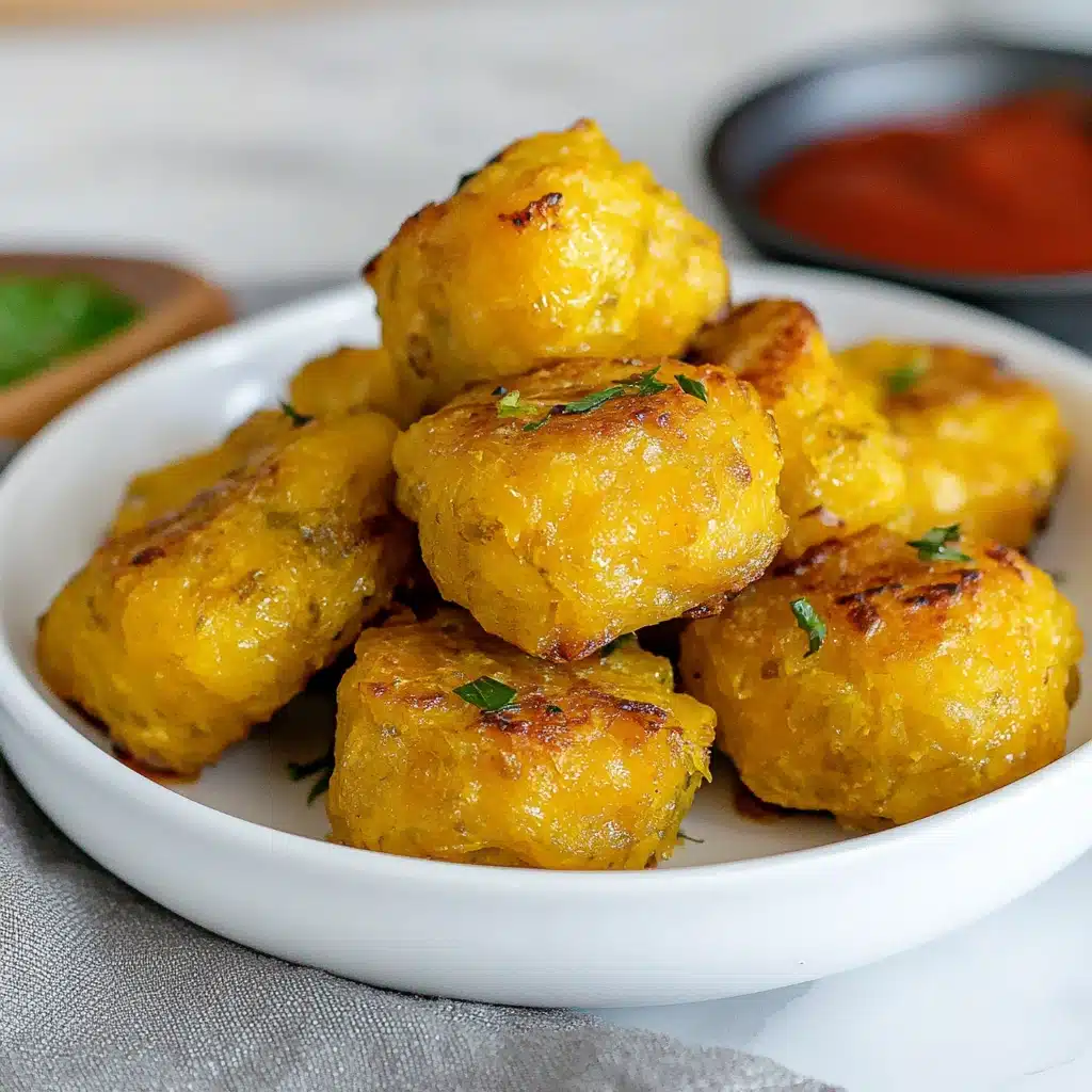 Baked Yellow Squash Tots