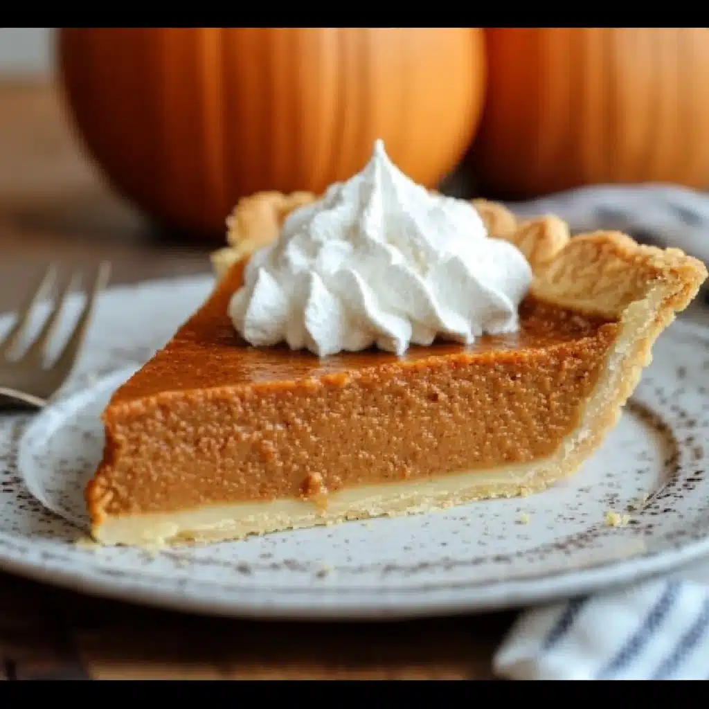 Creamy Dairy Free Oat Milk Pumpkin Pie