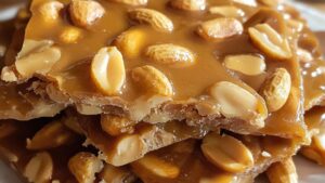 Microwave Peanut Brittle