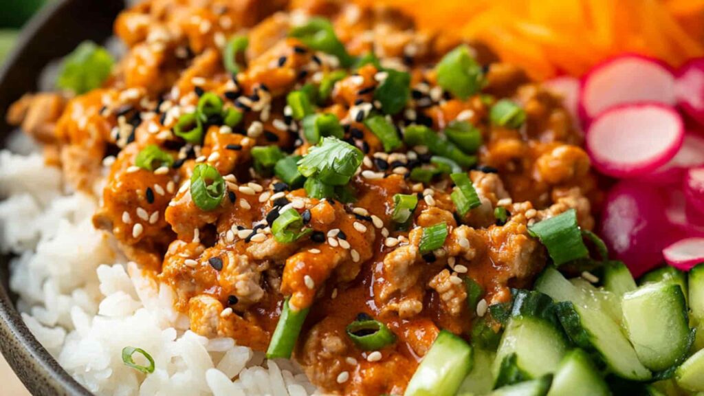 Ground Turkey Rice Bowls