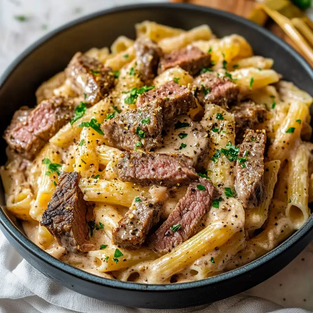 Creamy Steak Pasta