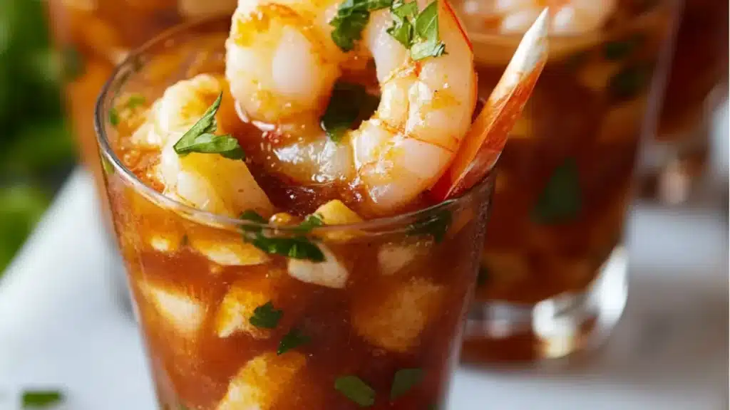 Shrimp Cocktail Shooters - Keeping On Point