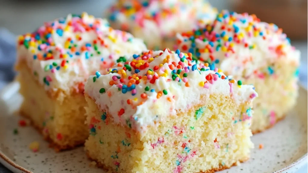most celebratory sheet cake!