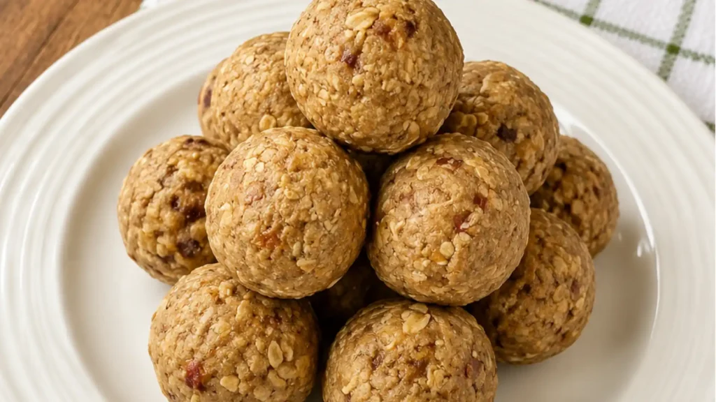 Apple Cinnamon Oatmeal Bites